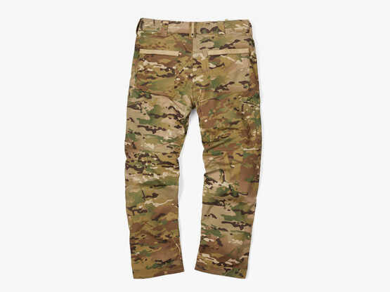 Contractor MC Pant from Viktos features 50% Nylon and 50% Cottom MultiCam chassis material